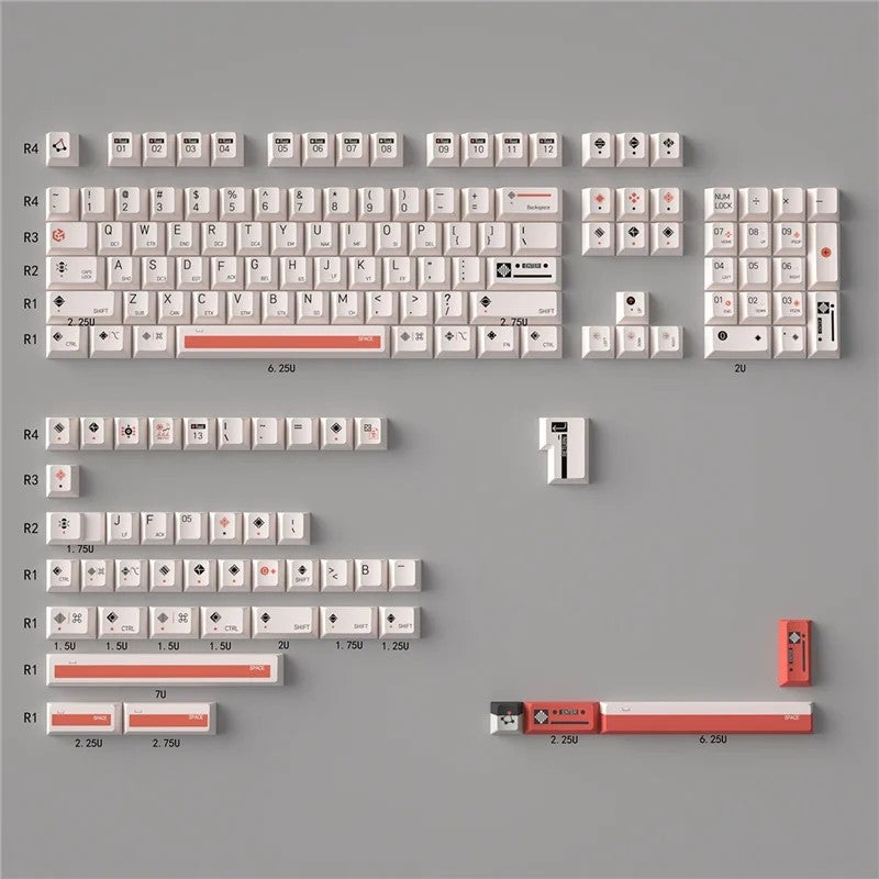 Y&D Coding Peasant Keycaps - 148 Keys PBT Dye-Sub Cherry Profile Set for Gaming Keyboards - 61/98/96/104/108 Mechanical Keyboard Compatible - Image 5